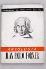 Juan Pablo Forner Antologia / Juan Pablo Forner