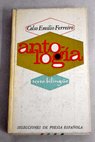 Antologa / Celso Emilio Ferreiro
