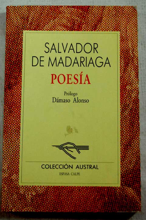 Poesa / Salvador de Madariaga