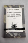 El mgico prodigioso Casa con dos puertas mala es de guardar / Pedro Caldern de la Barca