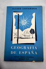 Geografía de España curso primero / Álvaro Santamaría