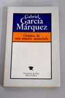 Crnica de una muerte anunciada / Gabriel Garca Mrquez