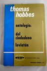 Antologa de textos polticos / Thomas Hobbes