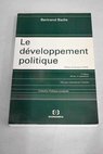 Le développement politique / Bertrand Badie