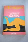 El erotismo / Francesco Alberoni