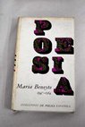 Poesia 1947 1964 / María Beneyto