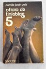 Oficio de tinieblas 5 / Camilo José Cela