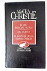 El gato entre las palomas Diez negritos El asesino de la guía de ferrocarriles / Agatha Christie