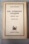 Los intereses creados Señora ama / Jacinto Benavente