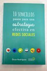 10 sencillos pasos para una estrategia efectiva en redes sociales / Óscar Rodríguez Fernández