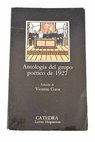 Antología del grupo poético de 1927