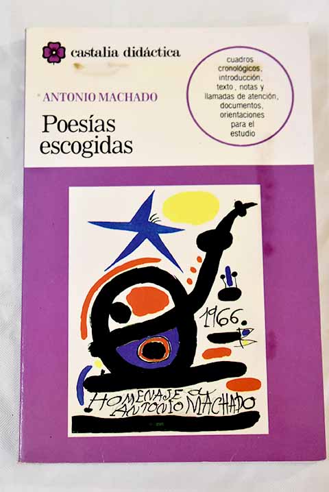 Poesas escogidas / Antonio Machado