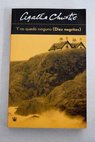 Y no quedó ninguno Diez negritos / Agatha Christie