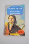 El estudiante de Salamanca / José De Espronceda