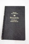 El difunto Matías Pascal / Luigi Pirandello