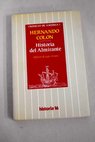 Historia del Almirante / Hernando Colón