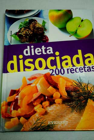 Libros de recetas de la dieta disociada