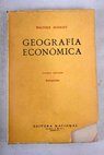 Geografía económica / Walther Schmidt