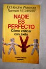 Nadie es perfecto / Hendrie Weisinger