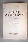 Cancionero / Jorge Manrique