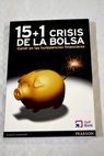 15 1 crisis en la Bolsa ganar en las turbulencias financieras