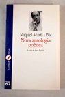 Nova antologia poetica / Miquel Mart i Pol