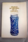 Páginas de historia de la Farmacia / José Luis Gómez Caamaño