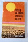 Antologa potica / Vicente Aleixandre