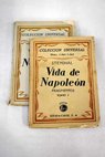 Vida de Napolen fragmentos / Stendhal