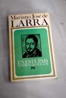 En este pas y otros artculos / Mariano Jos de Larra