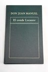 El conde Lucanor / Don Juan Manuel
