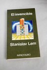 El invencible / Lem Stanislav