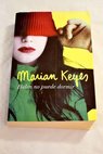 Helen no puede dormir / Marian Keyes