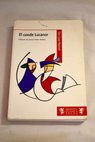 El conde Lucanor / Don Juan Manuel