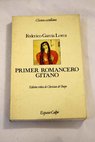 Primer romancero gitano / Federico García Lorca
