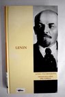 Lenin una biografía / Francisco Díez del Corral