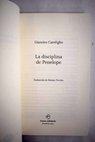 La disciplina de Penlope / Gianrico Carofiglio