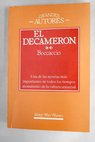 El decamern / Giovanni Boccaccio