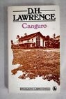 Canguro / D H Lawrence