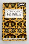 La centena poemas 1935 1968 / Octavio Paz