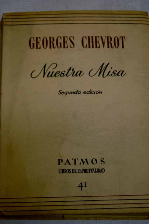 Nuestra misa / Georges Chevrot