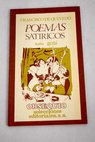 Poemas satricos / Francisco de Quevedo y Villegas