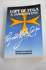 Lope de Vega / Alonso Zamora Vicente