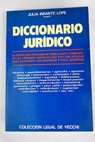 Diccionario jurdico / Julia Infante Lope