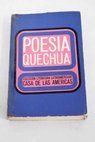 Poesa quechua
