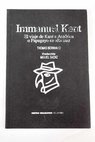 Immanuel Kant El viaje de Kant a Amrica o Papagayo en alta mar / Thomas Bernhard