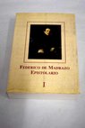 Federico de Madrazo epistolario Tomo I / Federico de Madrazo y Kuntz