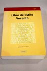 Libro de estilo Vocento / Jos Martnez de Sousa