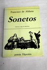Sonetos / Francisco de Aldana