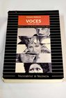 Voces Ritmo 1987 2000 / Gonzalo Badenes Masó